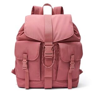 PINK Victoria’s Secret Nylon Cargo Backpack, Soft Begonia (Pinkish Color), NWT